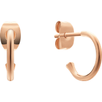 Daniel Wellington DW Charm Charms Earrings Rose Gold One Size